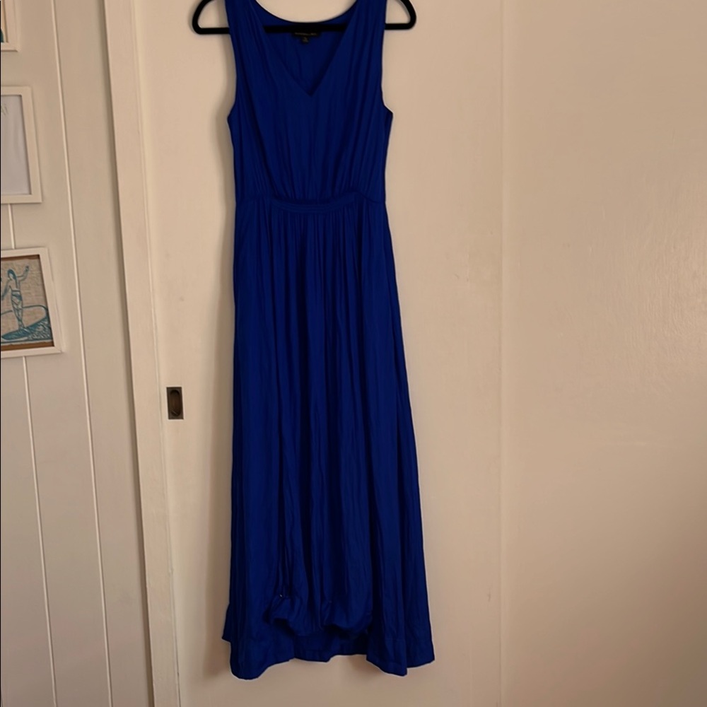 Elegant Blue maxi dress with pockets!, banana republic size 6